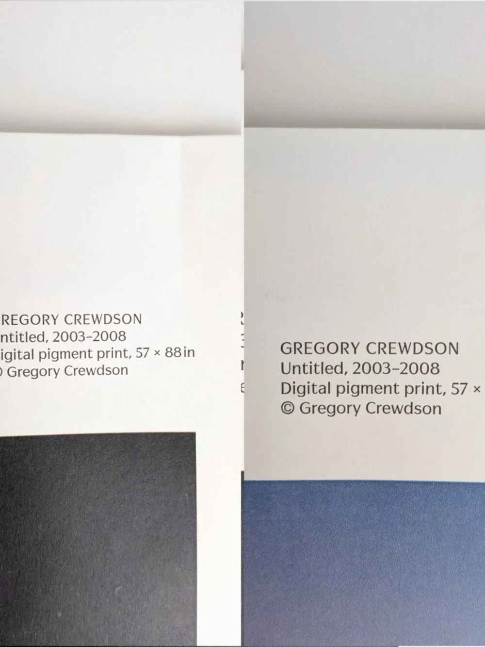 Lot of 4 Aritzia Artist Shopping Bags Gregory Crewdson Carlijn Jacobs Murphy